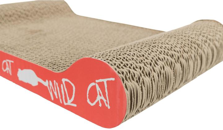 Actual product image Trixie Scraper board Wild Cat (Beige, Blue, Orange)