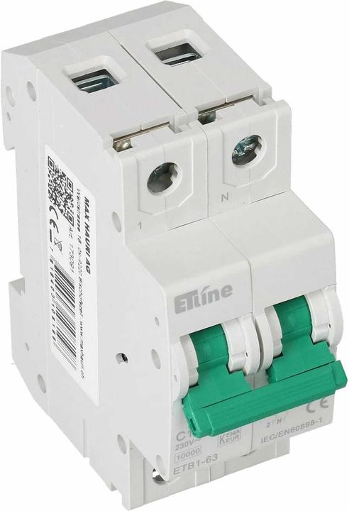 Immagine prodotto Max Hauri Interruttore automatico 1L+N