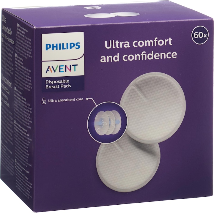 Productafbeelding Philips Avent Stilleinlagen (60 x)