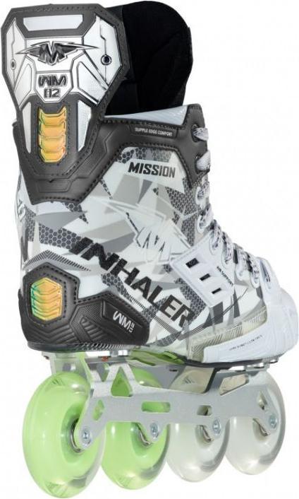 Actual product image Mission Inhaler WM02 SR Inline-Hockey-Skate (SR 9 - 44,5, E) (44.5)