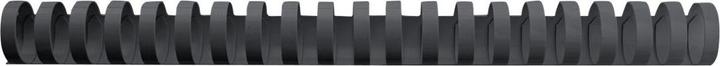 Produktbild GBC Binderücken 12mm, 21 Ringe, schwarz, 100 Stk.