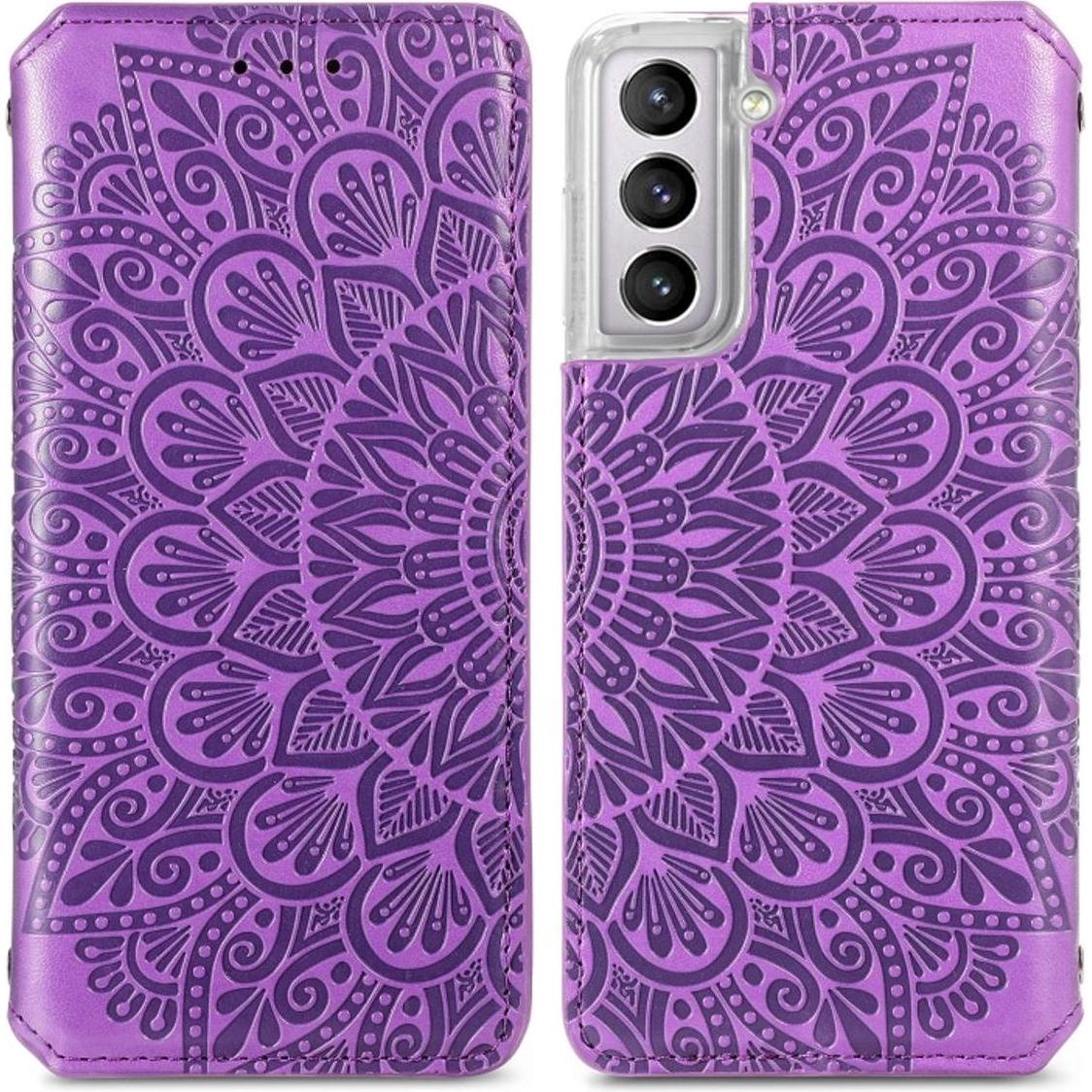 Thumbnail - König Design Hülle Handy Schutz für Samsung Galaxy S22 5G Case Flip Cover Tasche Etui Bumper (Samsung Galaxy S22+), Smar...