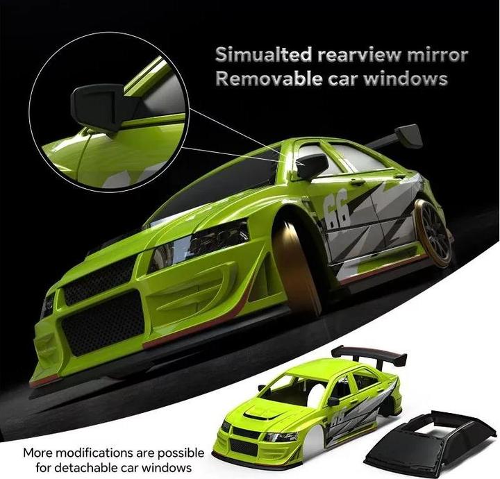 Produktbild Turbo Racing Drift C66 Grün 1:76, RTR (RTR Ready-to-Run)