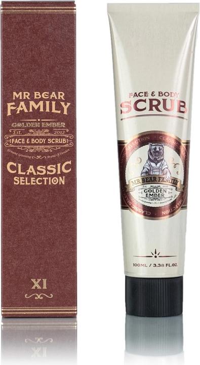 Actual product image Mr. Bear Family Golden Ember (Cleansing scrub, 100 ml)