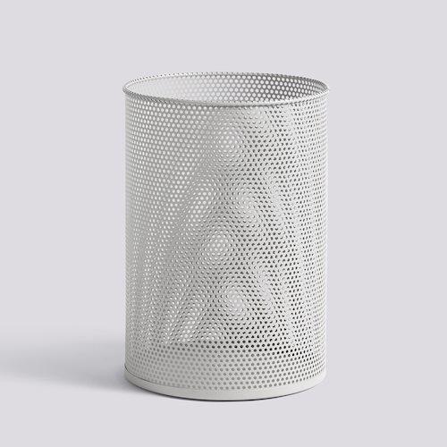Produktbild HAY - Perforated Bin H44 cm - Light Grey