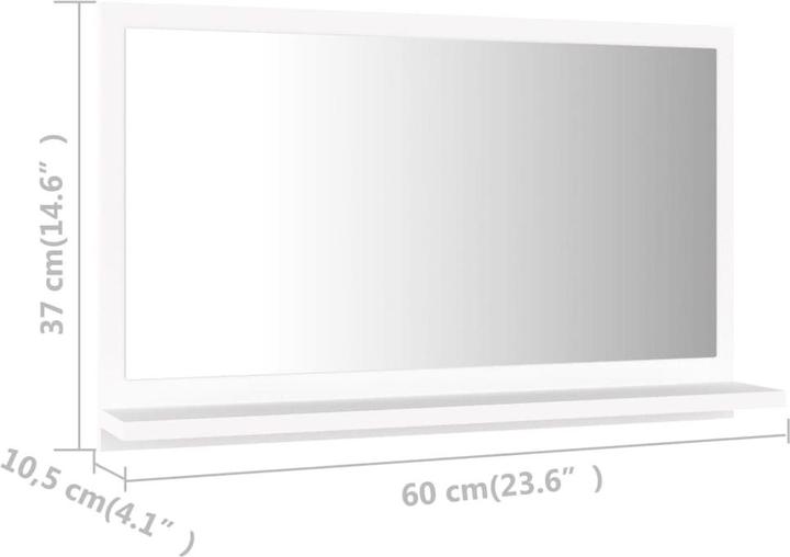Produktbild vidaXL Adleta (60 x 10.5 x 37 cm)