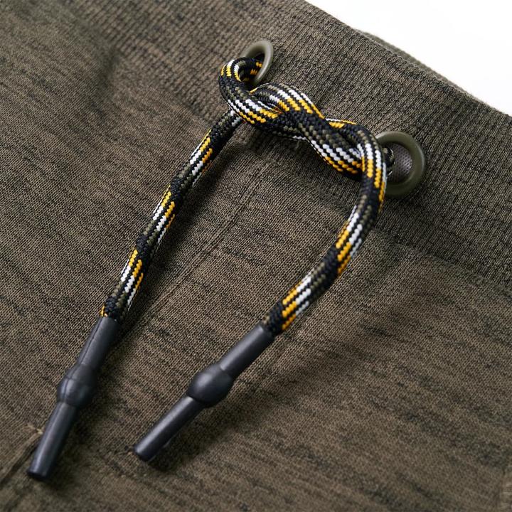 Produktbild vidaXL Kinder-Trainingshose Dunkles Khaki Melange 92,Material: 80 (92)