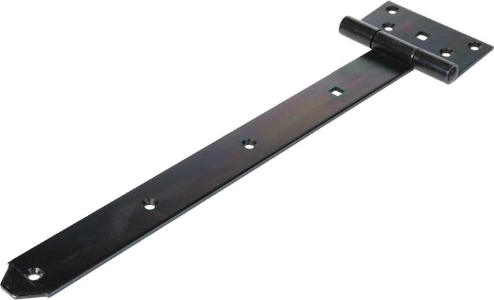 Produktbild Struct T-Scharnier, 400 x 40 mm, Schwarz, Gewindetyp: Ohne