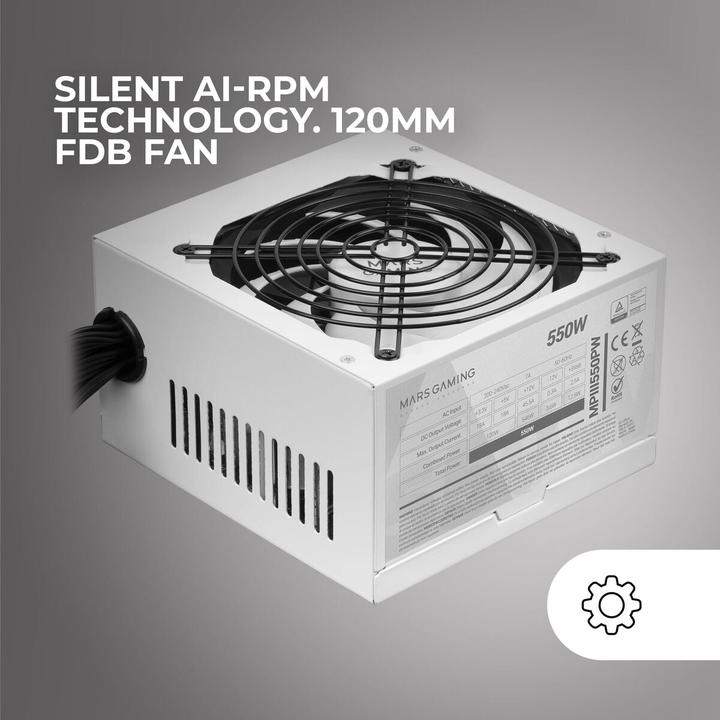 Image du produit Mars Gaming MPIII550PW (550 W)