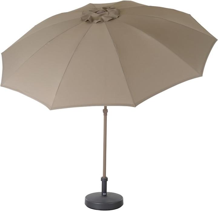 Produktbild Siena Garden Paolo Mittelstockschirmtaupe Ø 270 cm (2.70 m)