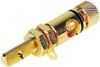 Produktbild Velleman Vergoldeter Lautsprecheranschluss - Schwarz