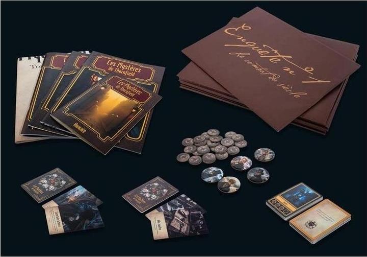 Actual product image HutoPi Familienspiel Die Geheimnisse von Thornfield: Band 1 (French, 2 - 8 Players)
