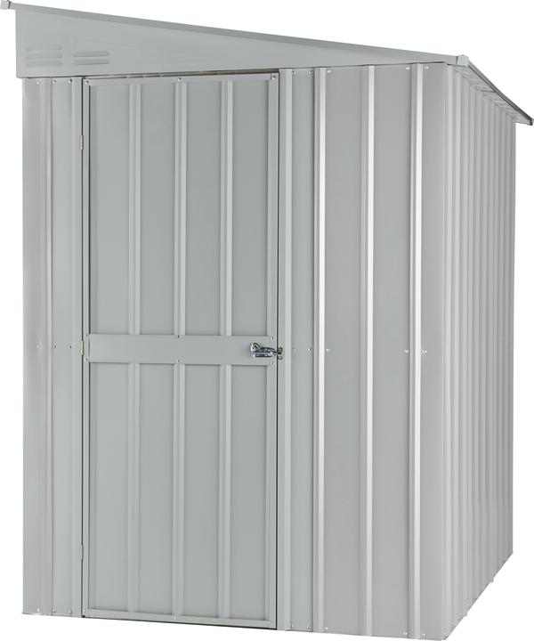Produktbild Globel Gerätehaus 6x5 LeanTo 171x144 cm silber