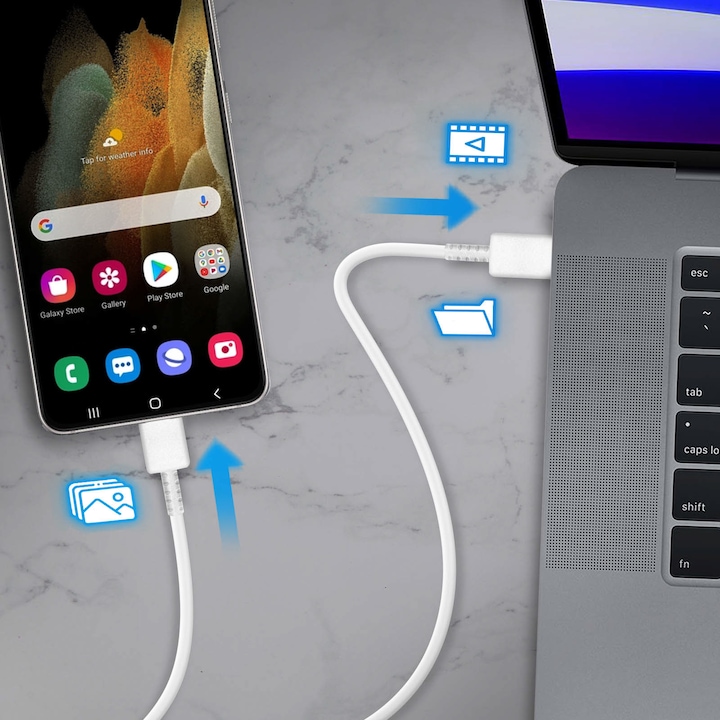 Actual product image Samsung Quick charger EP-TA800XW (25 W)