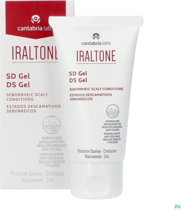 Produktbild Cantabria Labs Iraltone Sd Gel For Seborrheic Dermatitis And Severe Dandruff (50 ml)