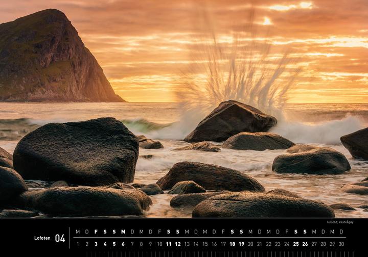 Actual product image Lofoten Premiumkalender 2026