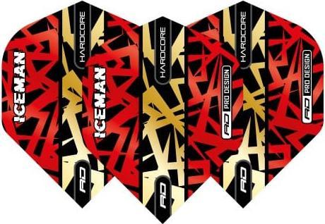Produktbild Red Dragon Fly Gerwyn Price RED/GOLD Hardcore Standard