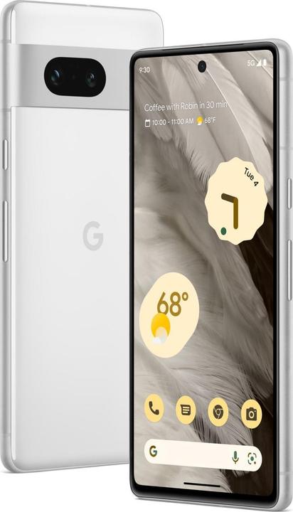 Actual product image Google Pixel 7 (128 GB, Snow, 6.30", SIM + eSIM, 50 Mpx, 5G)