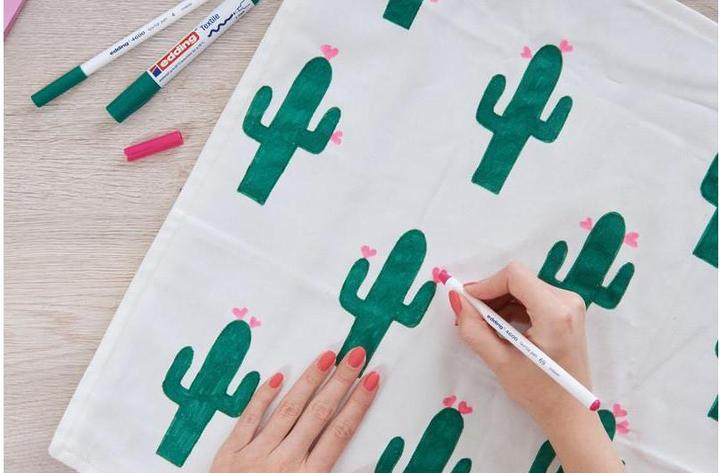 Immagine prodotto Edding Pennarelli colorati per tessuti, 10 pezzi, 4600 (10x)