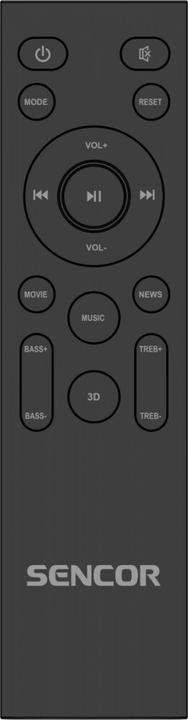 Produktbild Sencor Soundbar SSB 4450BS 2.1CH BT SOUNDBAR (200 W, 2.1 Kanal)