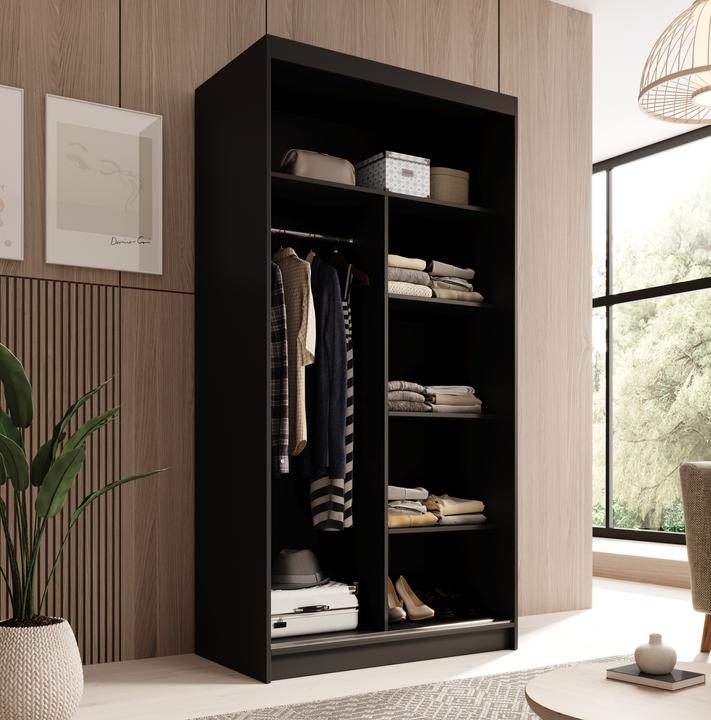 Actual product image ADRK Furniture Laurencja Schwebetürenschrank 100