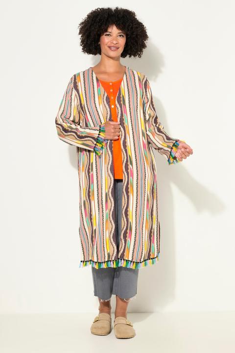 Produktbild Angel of Style Kimono, lockere Passform, Mustermix, offene Jacke (46)