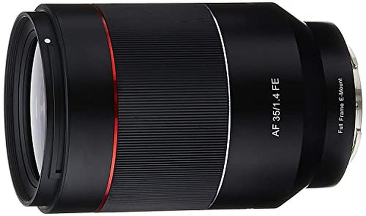 Actual product image Samyang AF 35mm F/1.4 FE, Sony E-Mount (Sony E, APS-C / DX, full size)