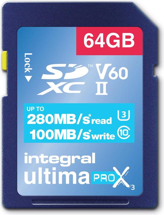 Produktbild INSDX64G-280/100U2 (64 GB, SDXC, U3, UHS-II)