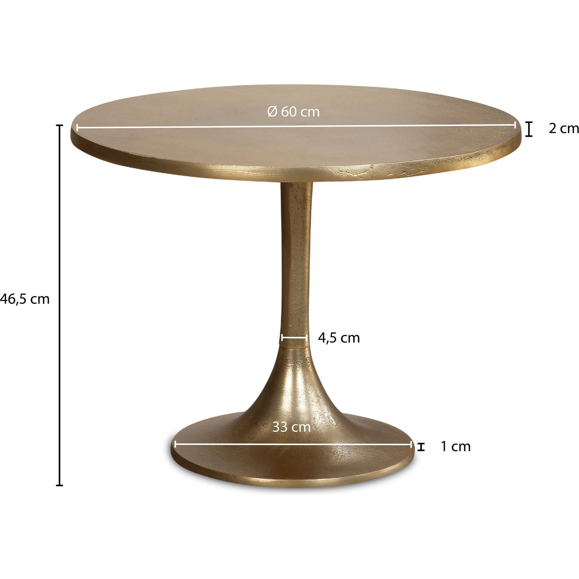 Thumbnail - Wohnling, Couchtisch + Beistelltisch, Metall (60 x 60 x 47 cm)