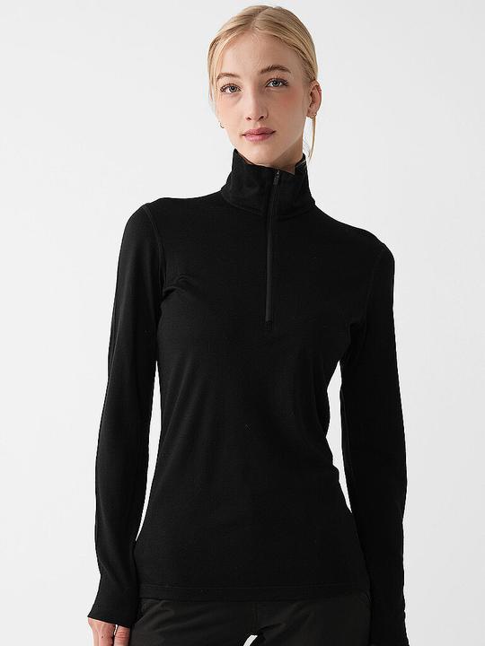 Actual product image Icebreaker Women's 200 Oasis L/S Half Zip (L)
