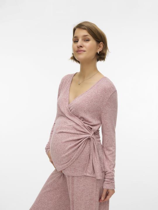 Actual product image Mamalicious Normal geschnitten V-Ausschnitt Top Bluse (M)