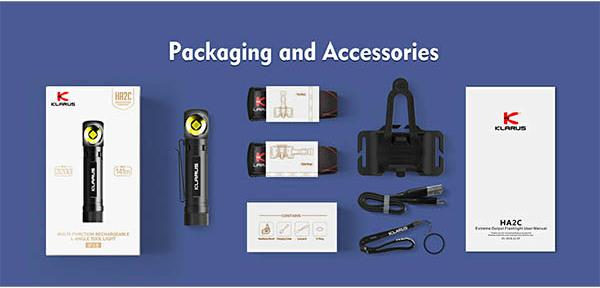 Image du produit Klarus HA2C Stirnlampe