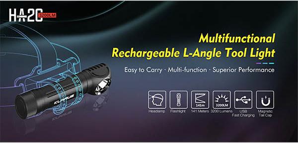 Image du produit Klarus HA2C Stirnlampe