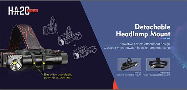 Image du produit Klarus HA2C Stirnlampe