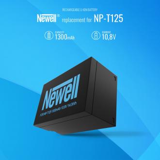 Actual product image Newell battery battery replacement NP-T125 for Fujifilm GFX50S, GFX50R, GFX100 (Camera battery)