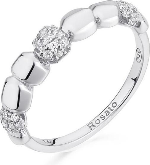 Actual product image Rosato Original silver ring with zircons Into the blue RZIB34 - Circuit: 54 mm (54)