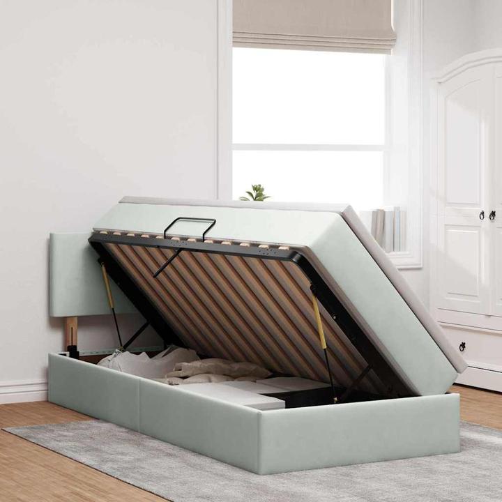 Image du produit vidaXL Modernes Bett (90 x 190 cm)