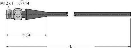 Actual product image Turck Connection cable (15 m)