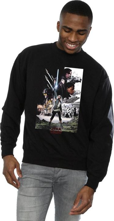 Image du produit Star Wars - Sweat THE LAST JEDI CHARACTER POSTER - Homme (XXL)