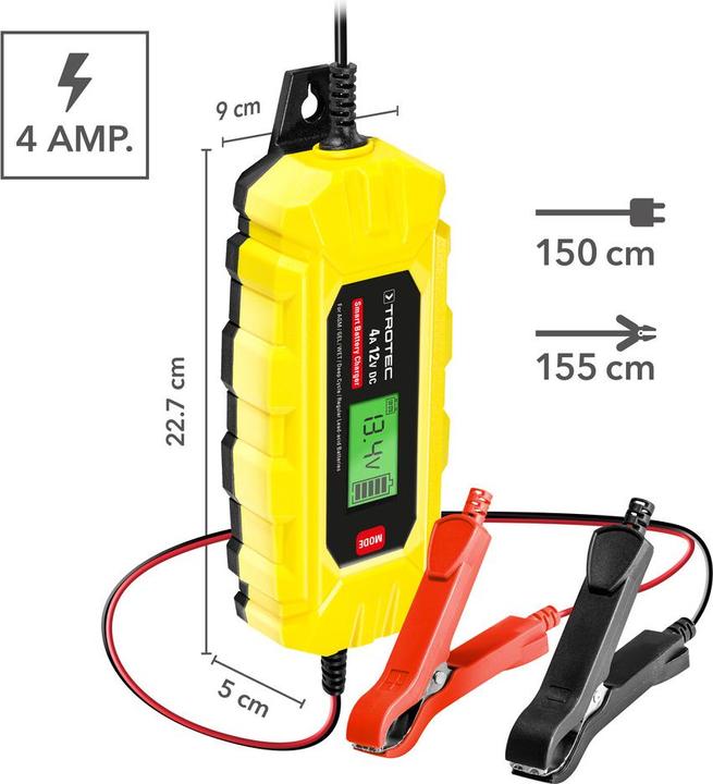 Produktbild Trotec Batterieladegerät PBCS 4A (12V, 4 A)