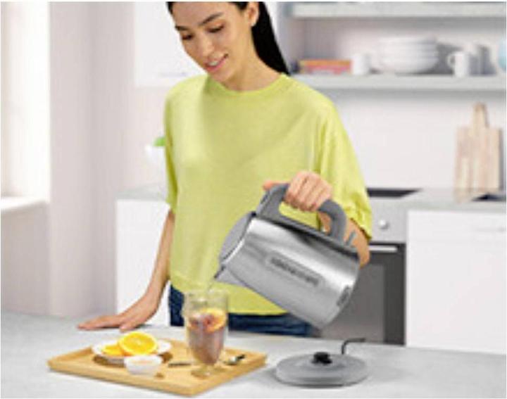 Immagine prodotto Braun Wasserkocher PurShine WK 1500 GY (edelstahl/grau, 1,7 Liter, 2.200 Watt) (1.70 l)