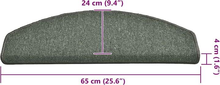 Immagine prodotto vidaXL Stufenmatte (65 x 24 cm)