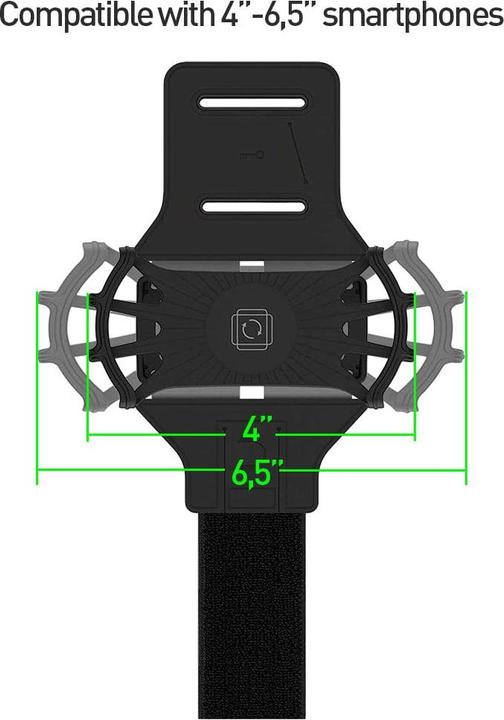 Actual product image Tellur A100 Sports Bracelet black