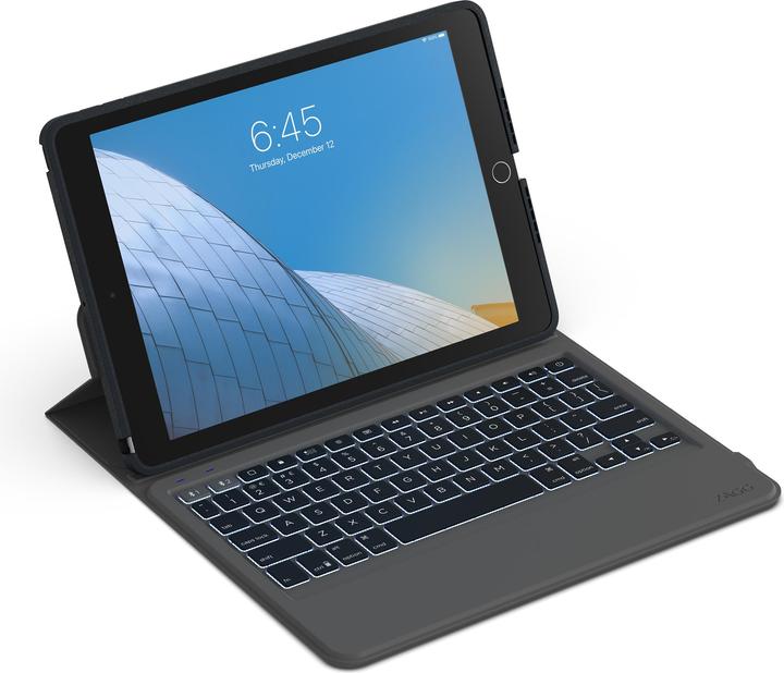 Actual product image Zagg Keyboard-Rugged Messenger-Apple-iPad 10.2-KB-Charcoal-Nordic, Apple, iPad, Black, 25.9 cm (10.2 (iPad)