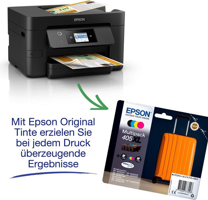 Actual product image Epson WorkForce Pro WF-3820DWF (Ink, Colour)