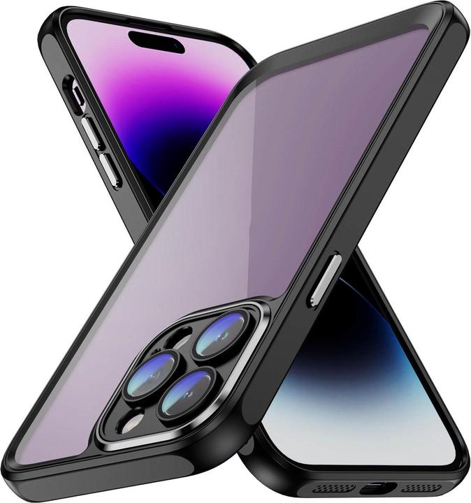 Produktbild Cover-Discount iPhone 15 Pro - Hülle mit Kameraschutz schwarz (Apple iPhone 15 Pro)