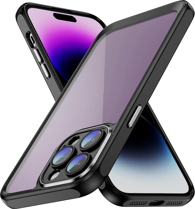 Produktbild Cover-Discount iPhone 15 Pro - Hülle mit Kameraschutz schwarz (Apple iPhone 15 Pro)