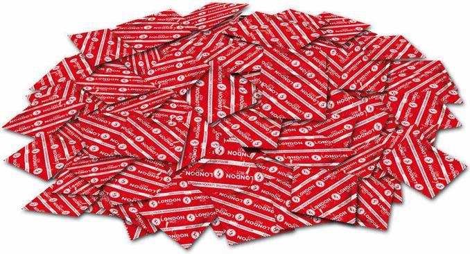 Actual product image London Red (100 pcs.)