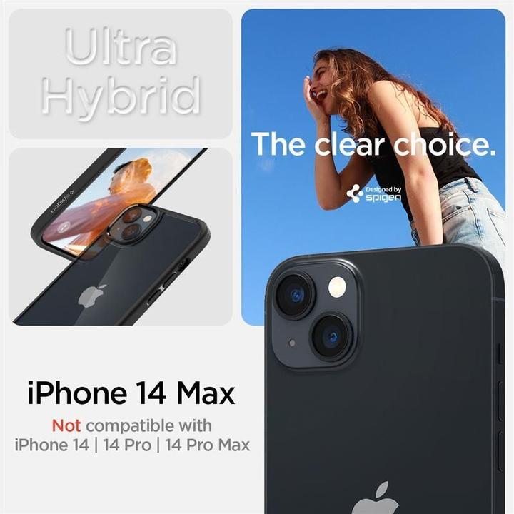 Immagine prodotto Spigen Ultra Hybrid iPhone 14 Plus nero opaco (Apple iPhone 14 Plus)