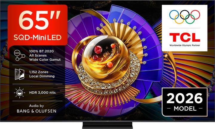 Produktbild TCL TV 65C7L (65", QD-Mini-LED, 4K, 2026)
